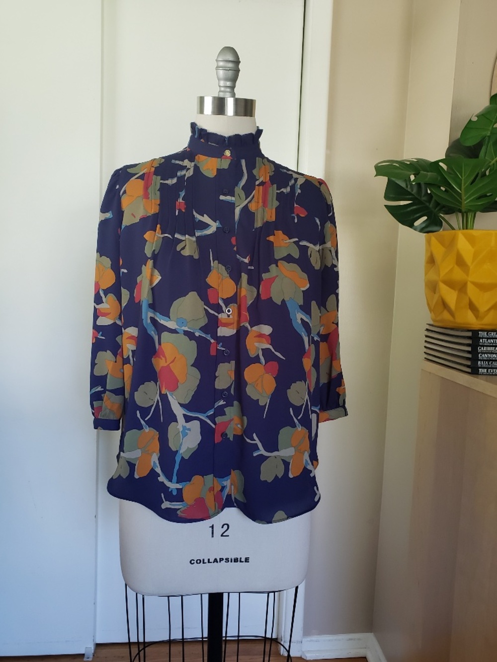 Lauren Ralph Lauren Floral Blouse Size Medium